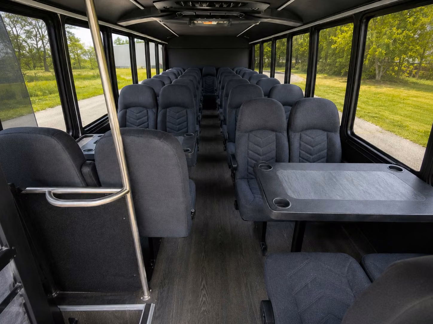 20 passenger minibus interior