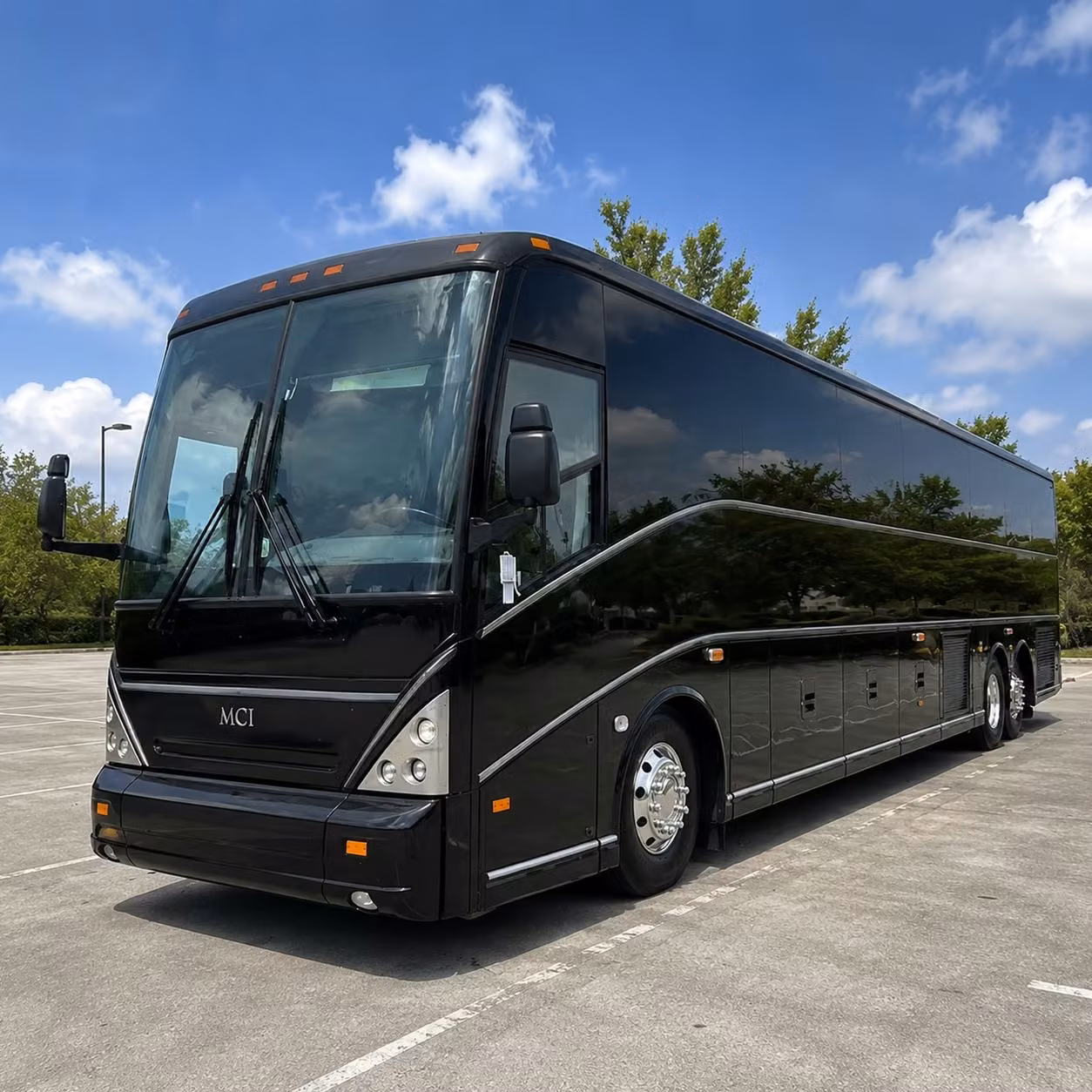 nashua charter bus rental exterior