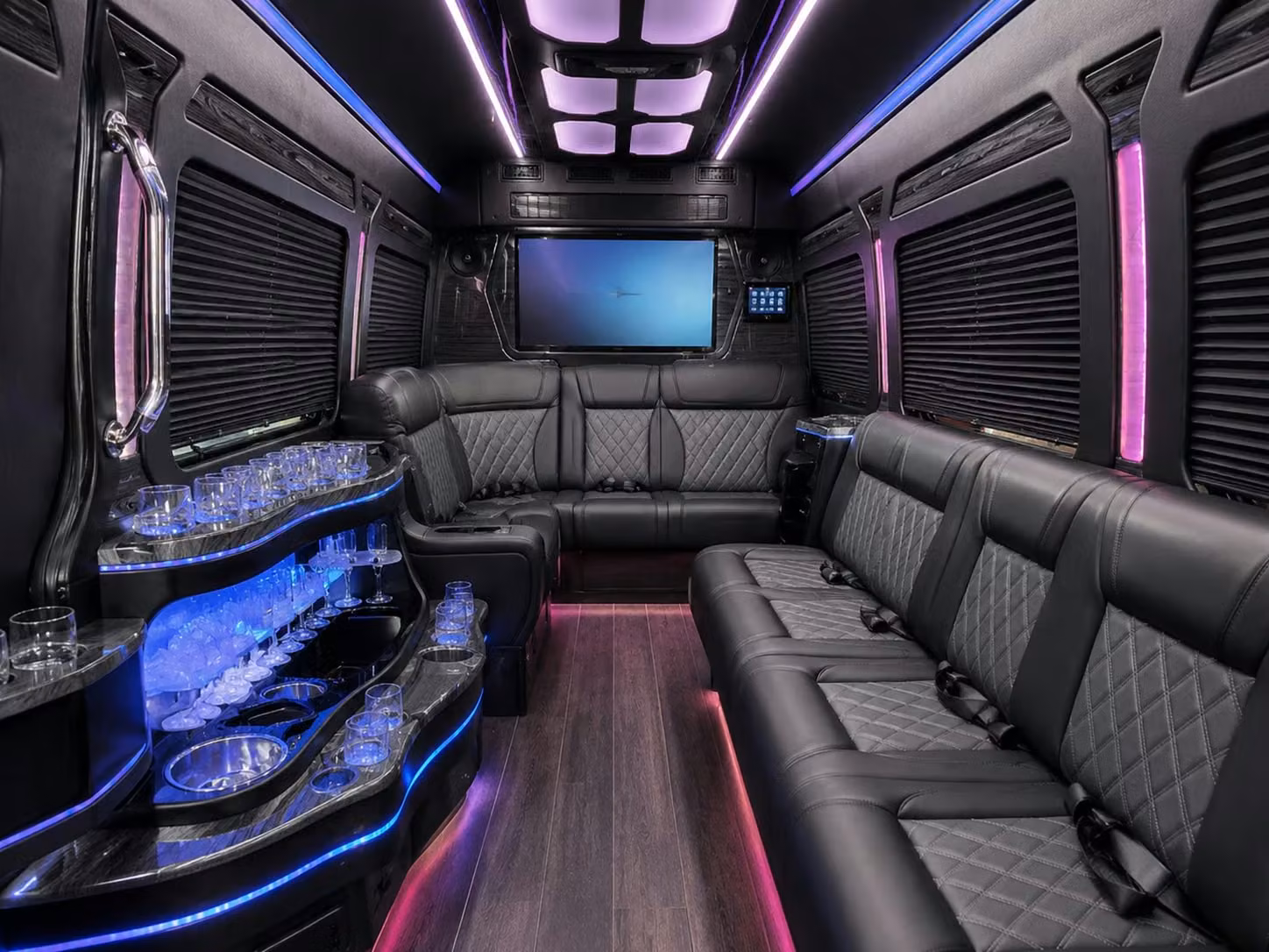 rehearsal dinner and multi stop wedding weekend transportation in nashua